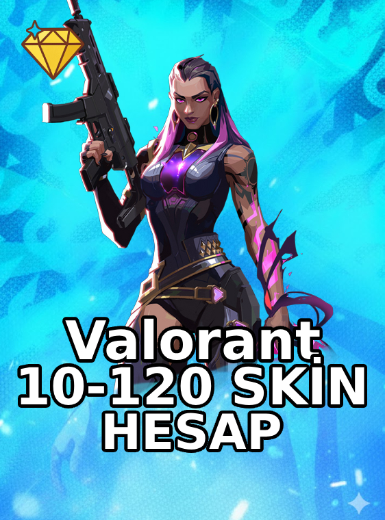 Valorant 10-100 Skinli Hesap